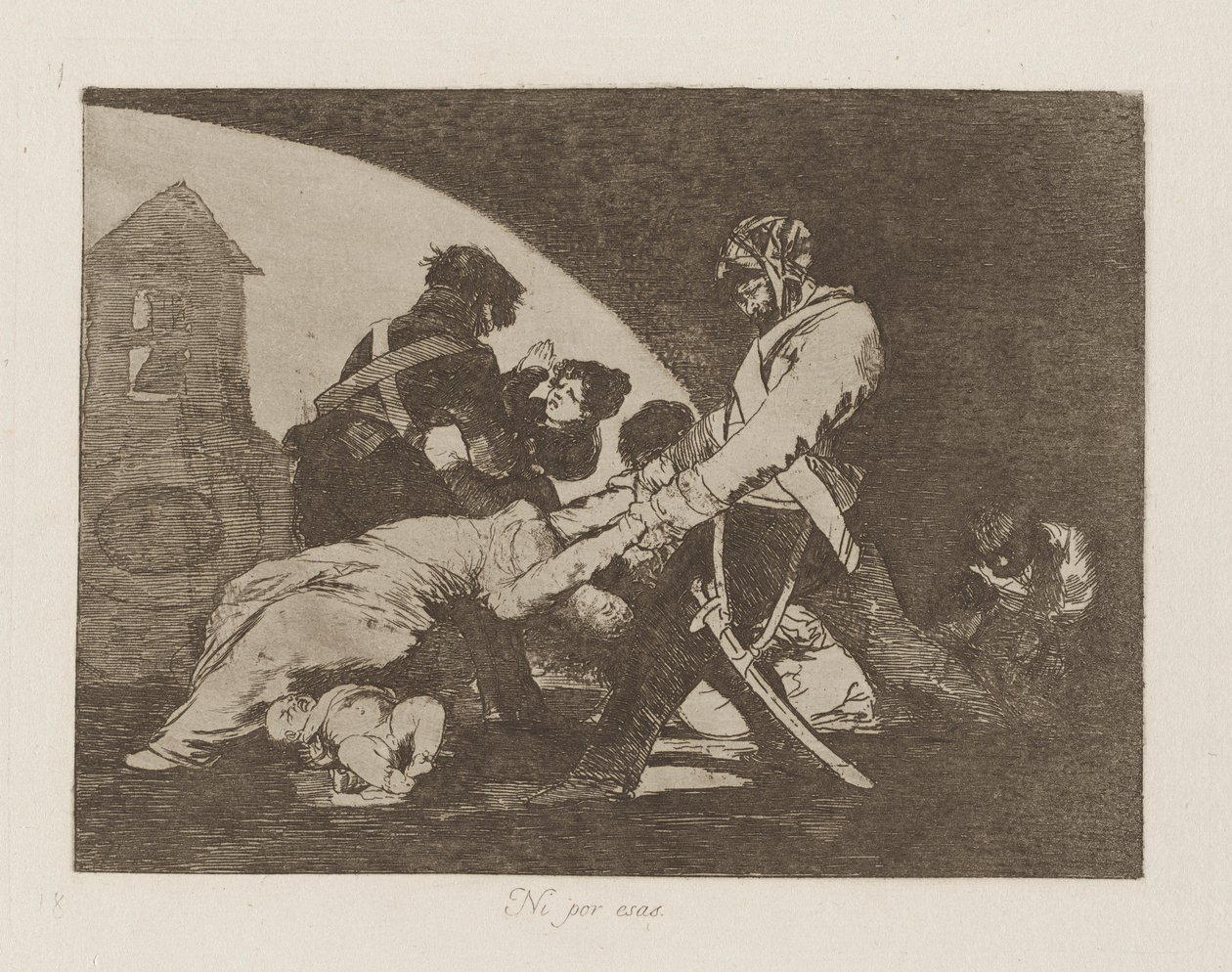 Heller Do These, pl. 11 fra serien The Disasters of War av Francisco de Goya
