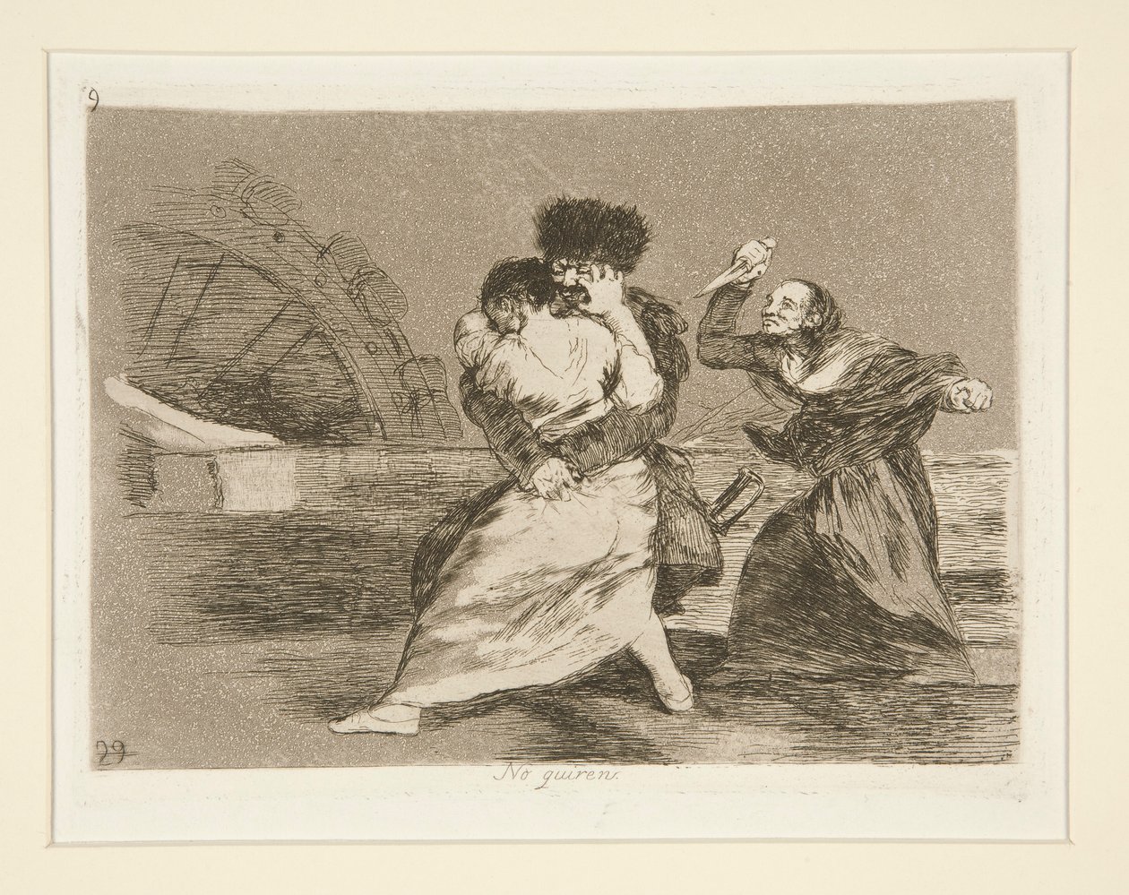 No quieren [sic] (They Don av Francisco de Goya