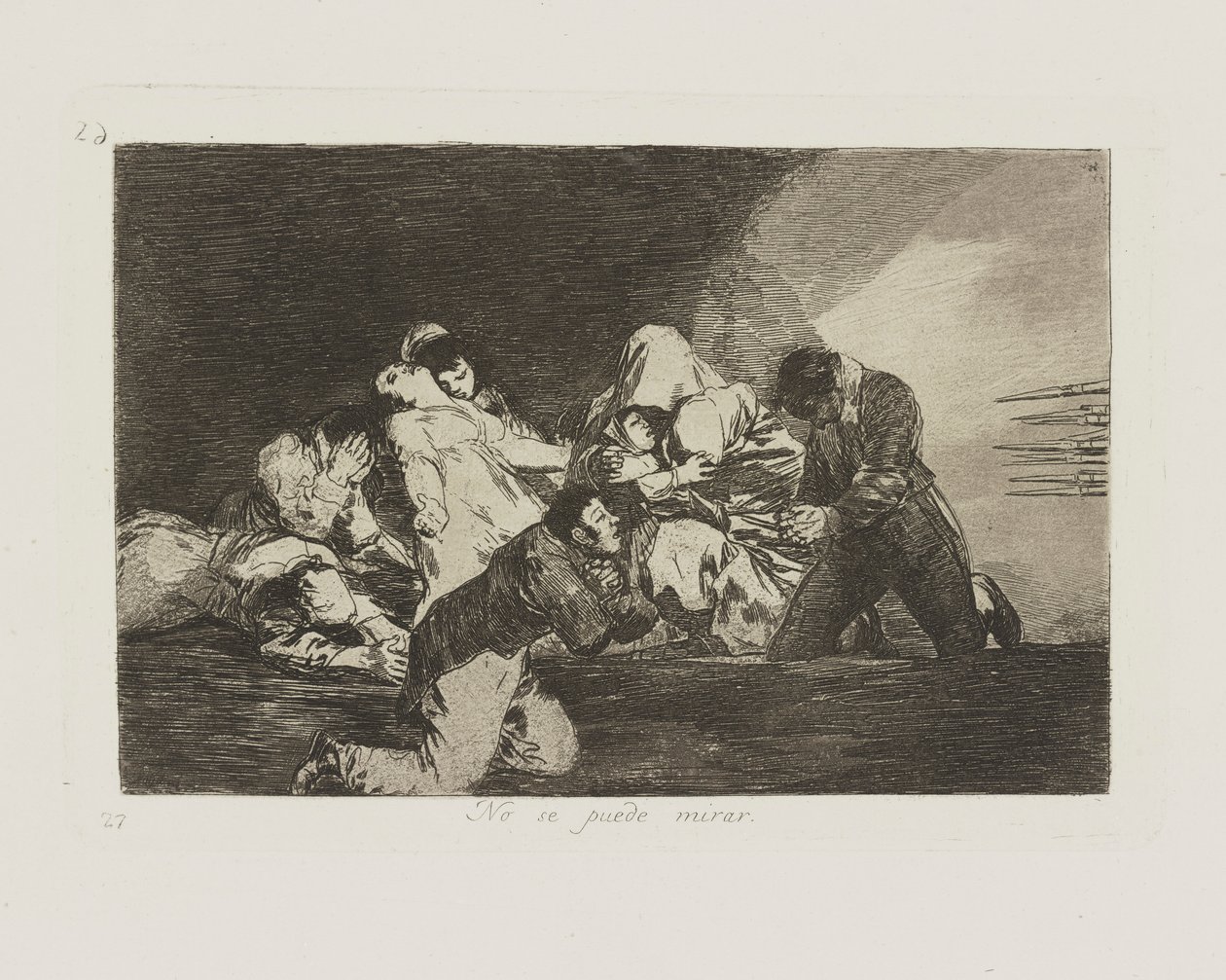 Kan ikke se. (Man kan av Francisco de Goya