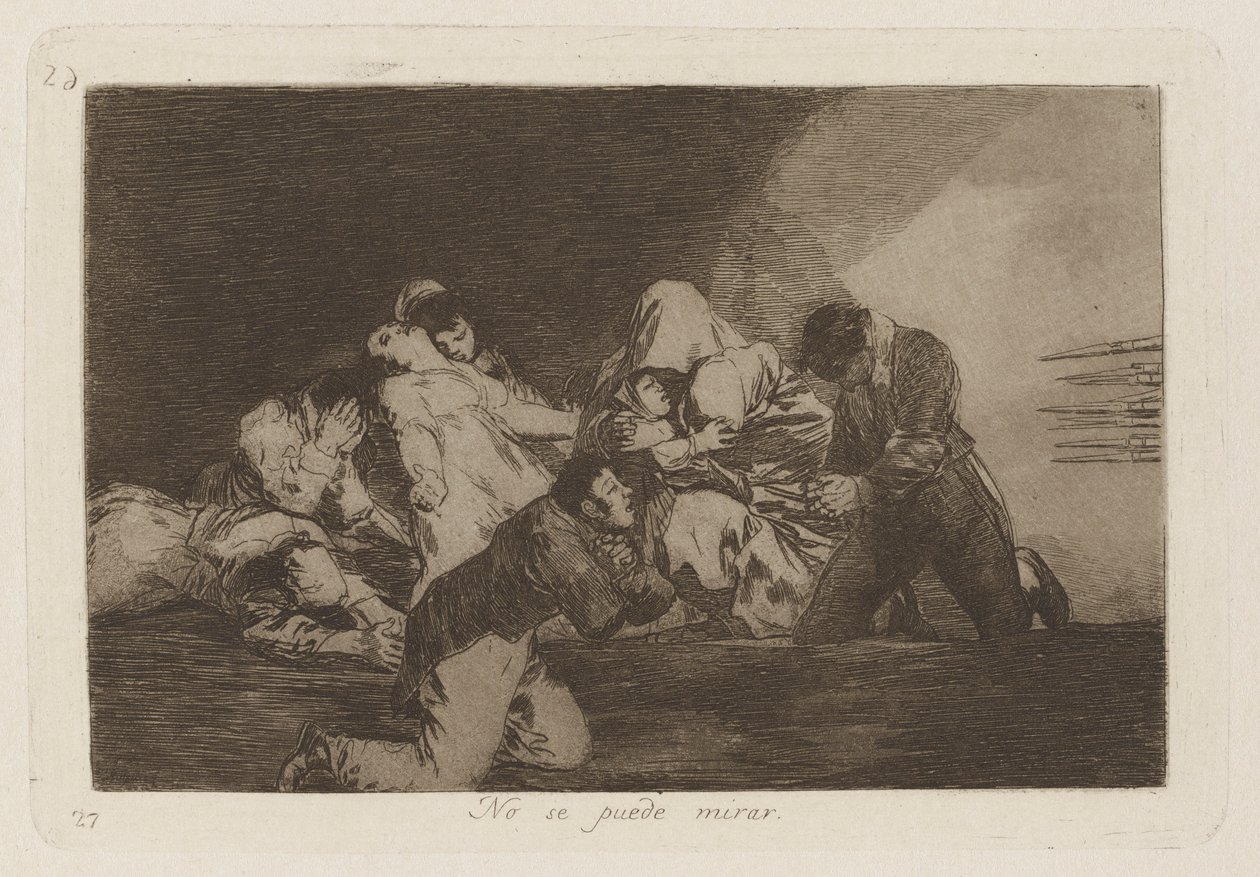 Du kan ikke se (One Can av Francisco de Goya