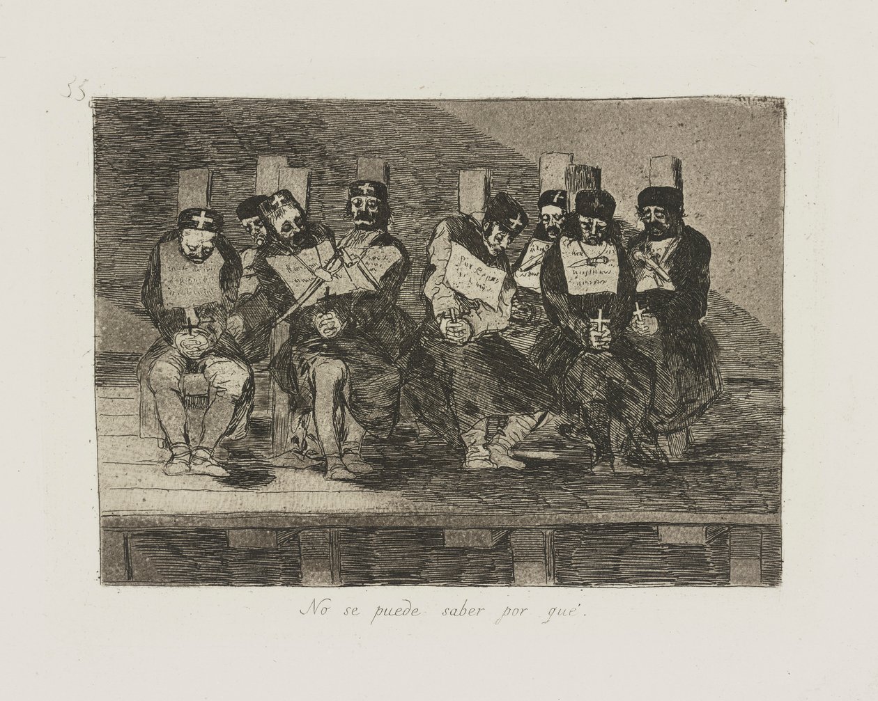 Kan ikke finne ut hvorfor? (Man kan av Francisco de Goya