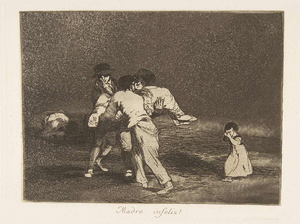 Plate 50 fra The Disasters of War The Disasters of War: A..., 1811-12 publisert 1863. av Francisco de Goya