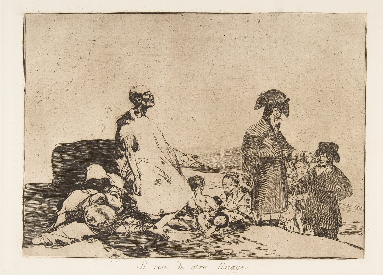 Plate 61 fra The Disasters of War Los Desastres de la Guerra: Pe..., 1811-12 publisert 1863. av Francisco de Goya