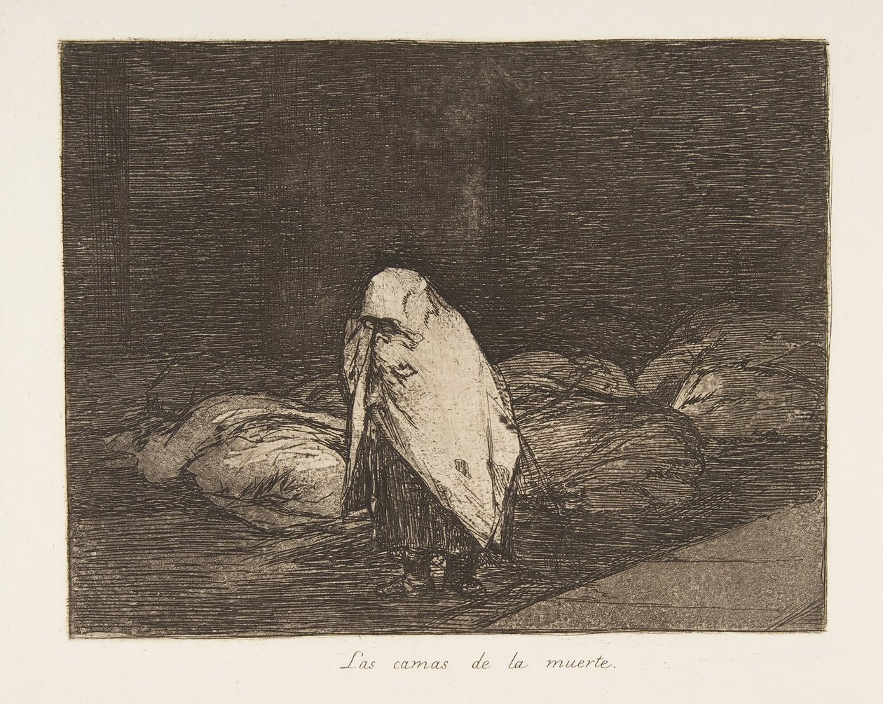 Plate 62 fra The Disasters of War Los Desastres de la Guerra: Th..., 1811-12 publisert 1863. av Francisco de Goya