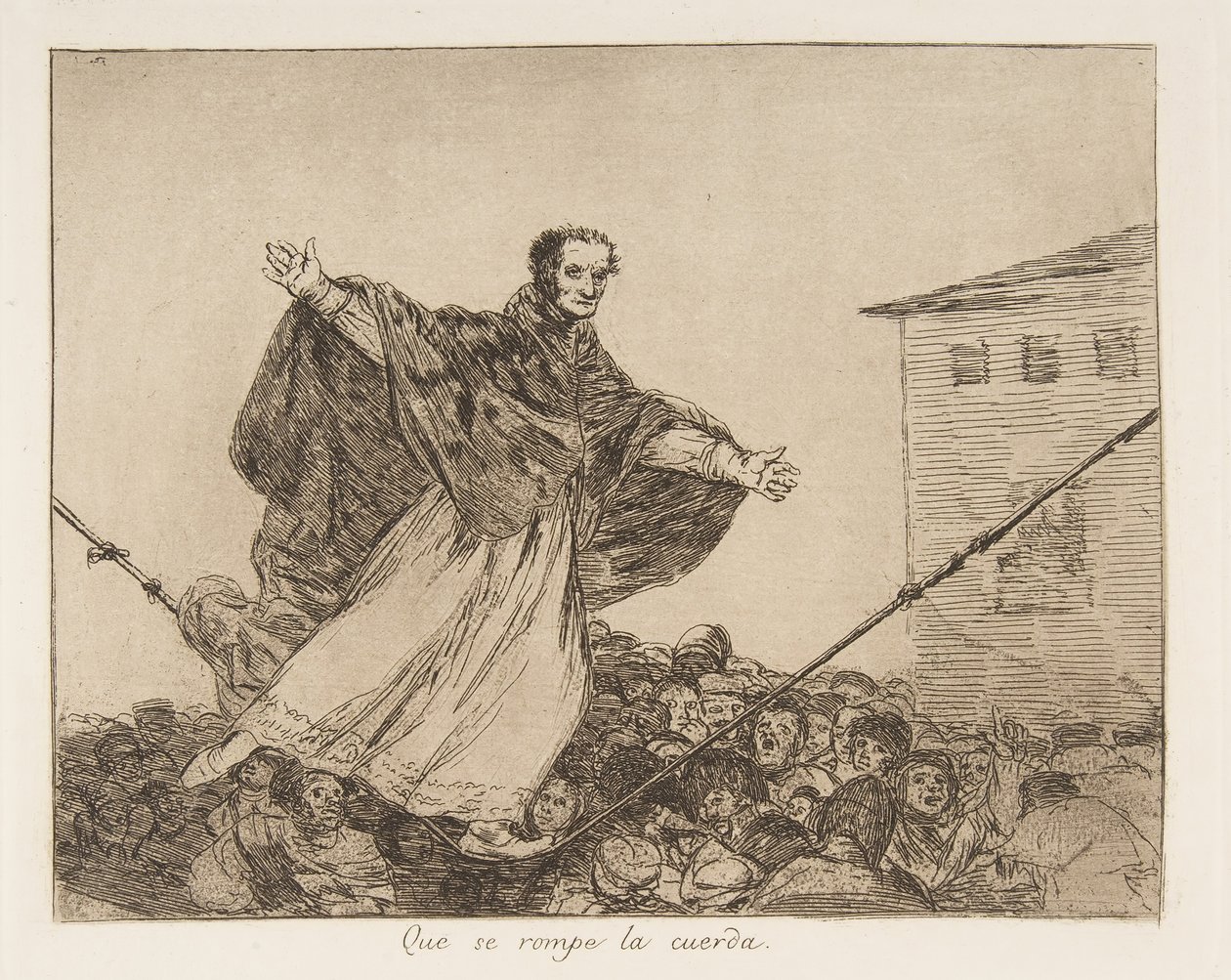 Plate 77 fra The Disasters of War Los Desastres de la Guerra..., etter 1814-15 publisert 1863. av Francisco de Goya