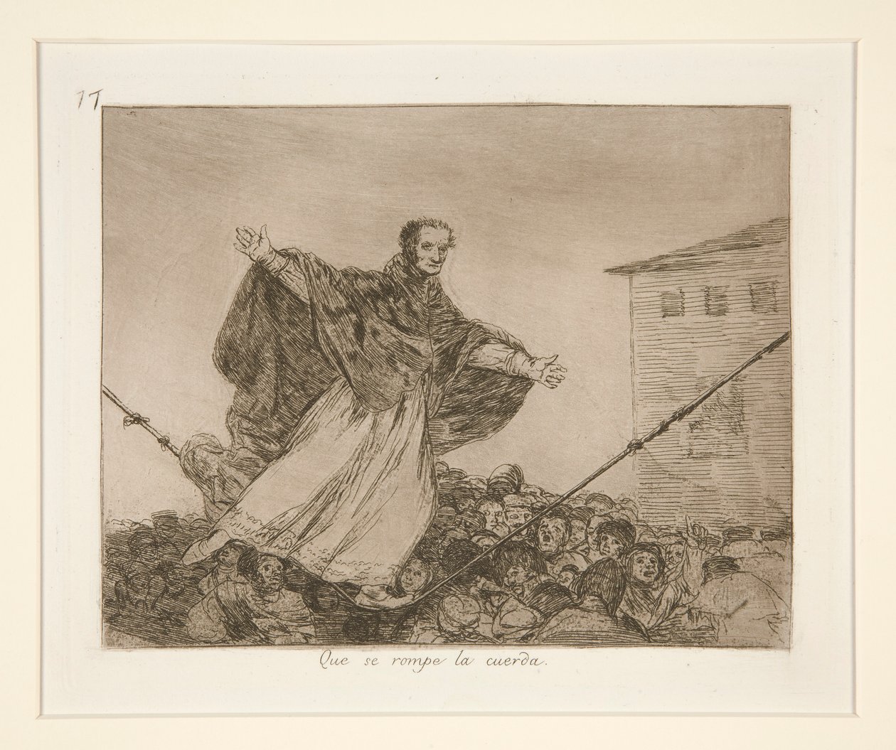 May the Cord Break, pl. 77 fra The Disasters of War av Francisco de Goya