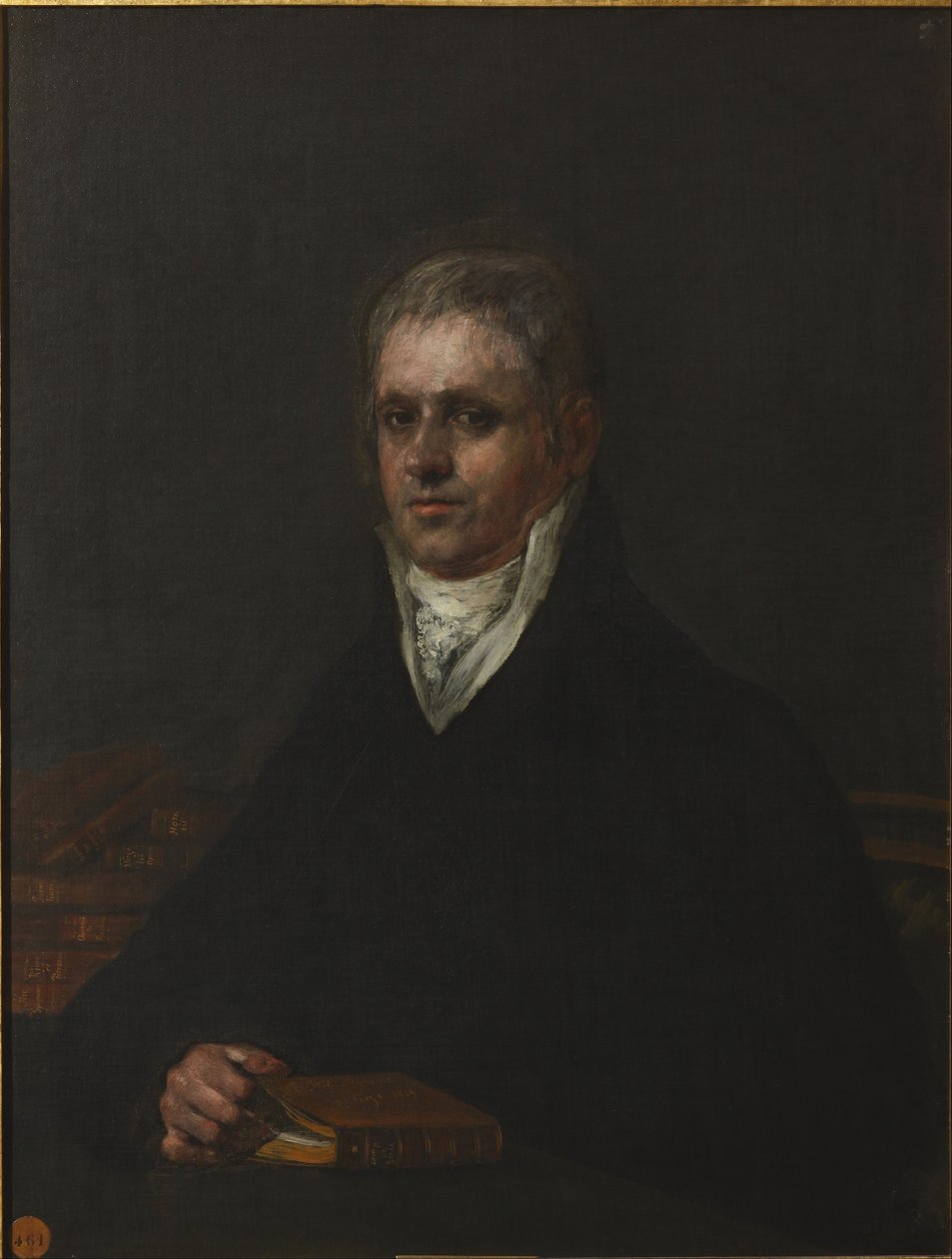 Portrett av José Munárriz av Francisco de Goya