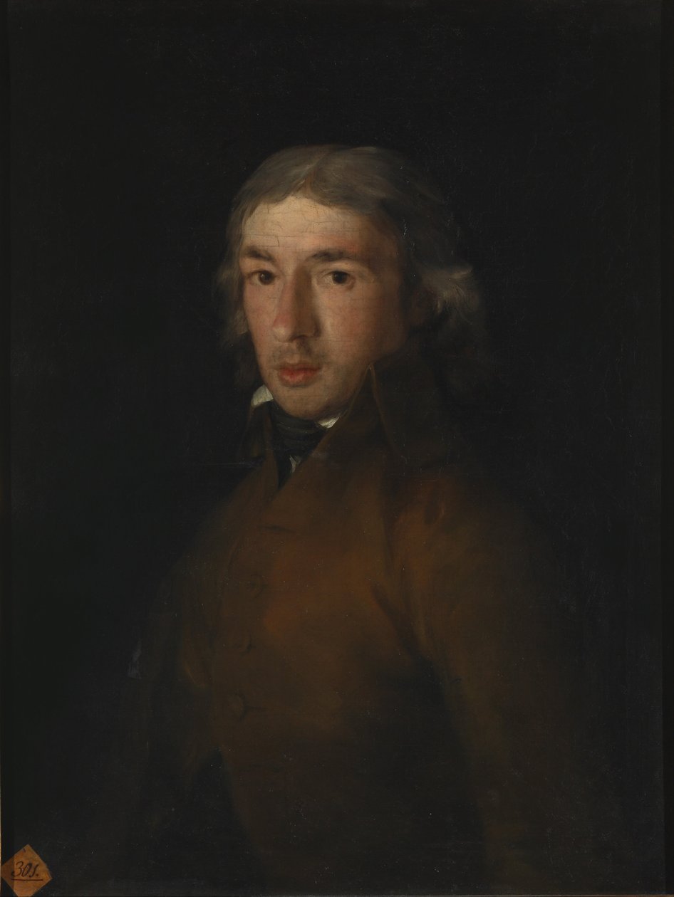 Portrett av Leandro Fernández Moratín av Francisco de Goya