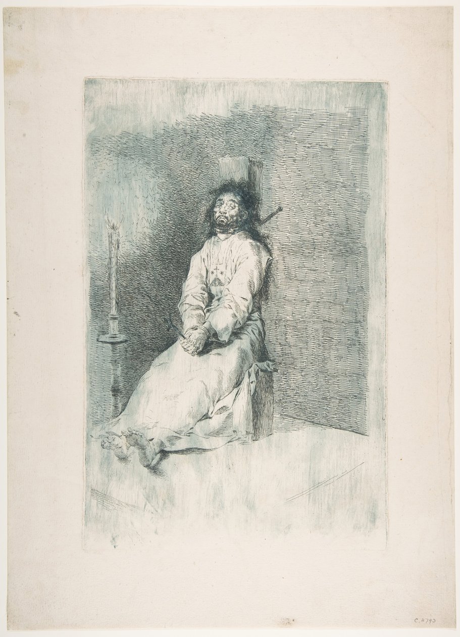 The Garroted Man The Garroted Man, ca. 1778-80. av Francisco de Goya