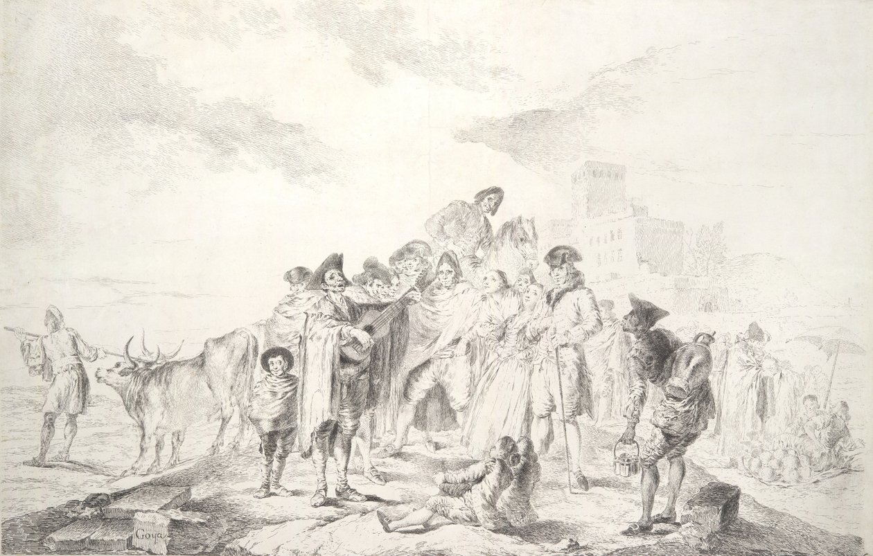 Den blinde gitaristen Den blinde gitaristen, ca. 1778., ca. 1778. av Francisco de Goya