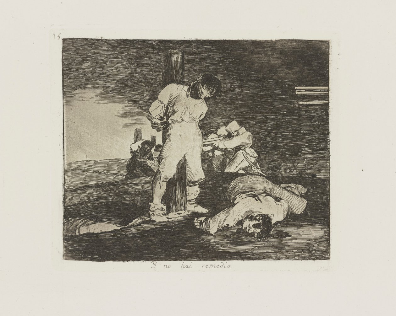 Y no hai remedie. (Og der av Francisco de Goya