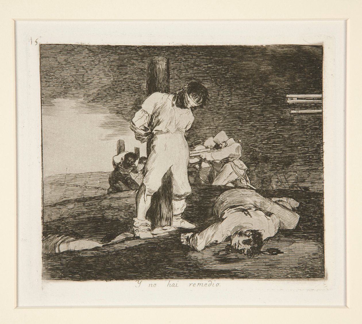 Y no hai [sic] remedio (Og der av Francisco de Goya