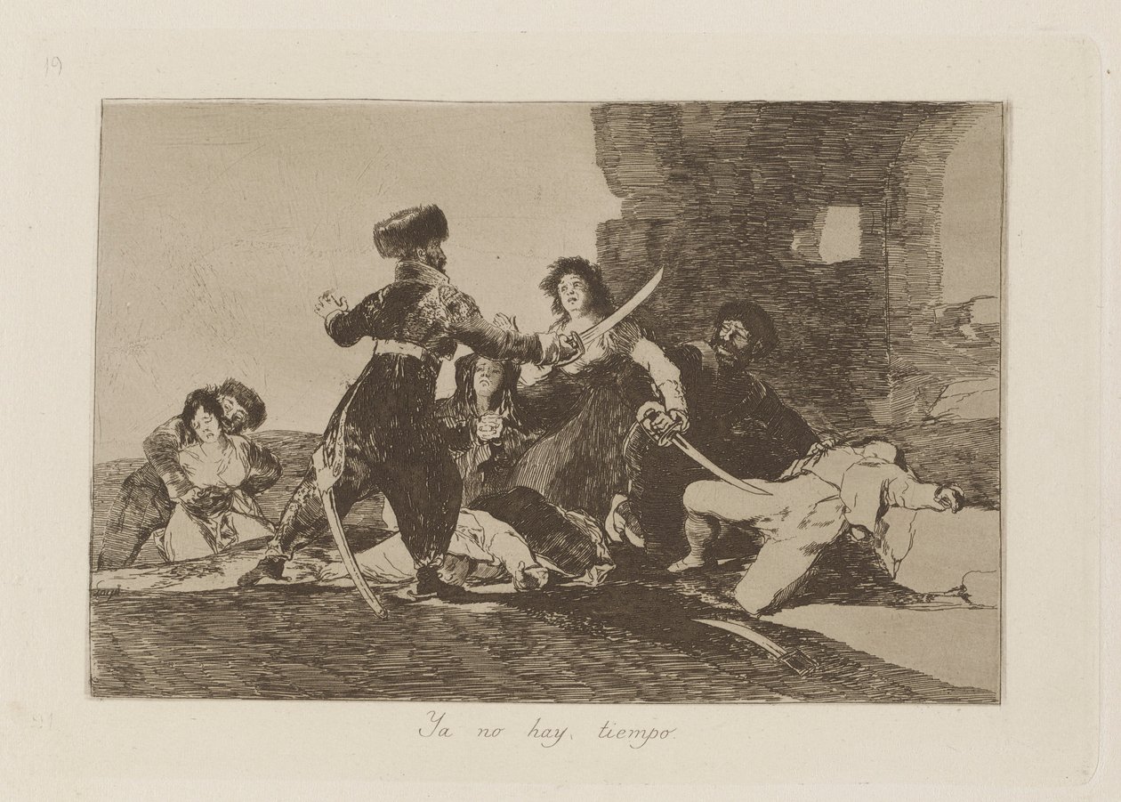 Det er ingen tid (det er ikke av Francisco de Goya