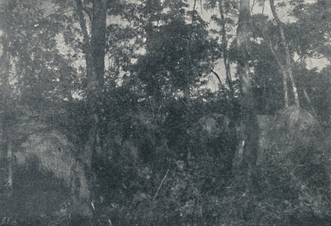 Indian Cabins, 1895 av Francisco Henszler
