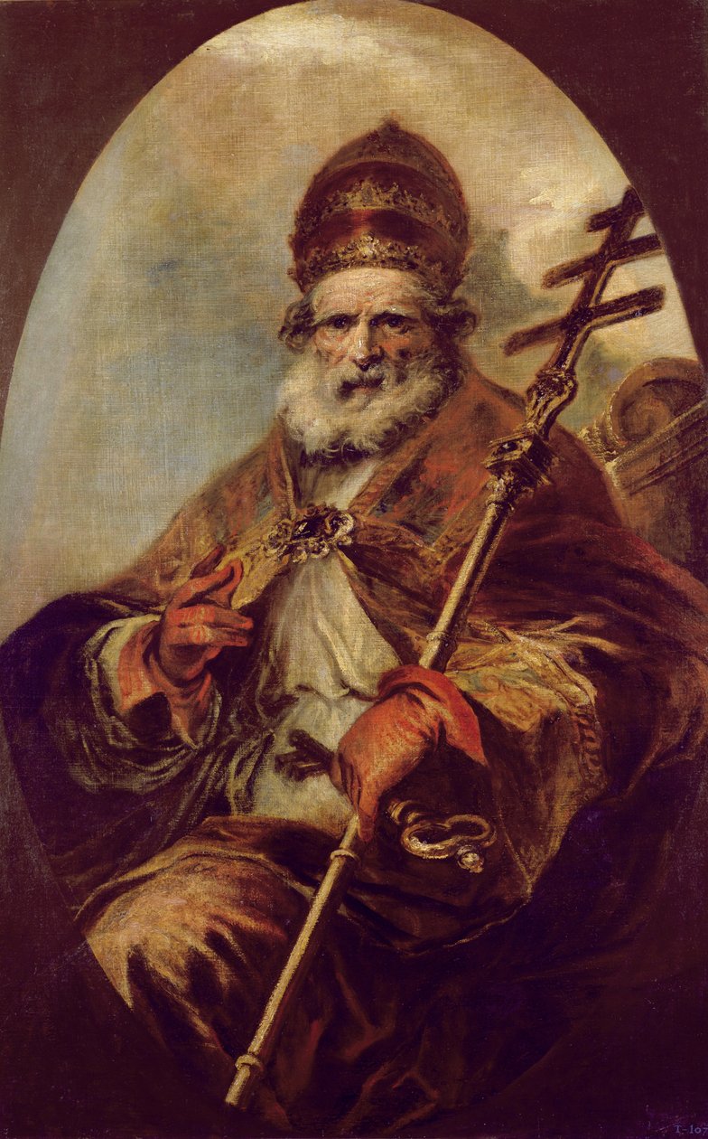 Pave Leo I av Francisco Herrera