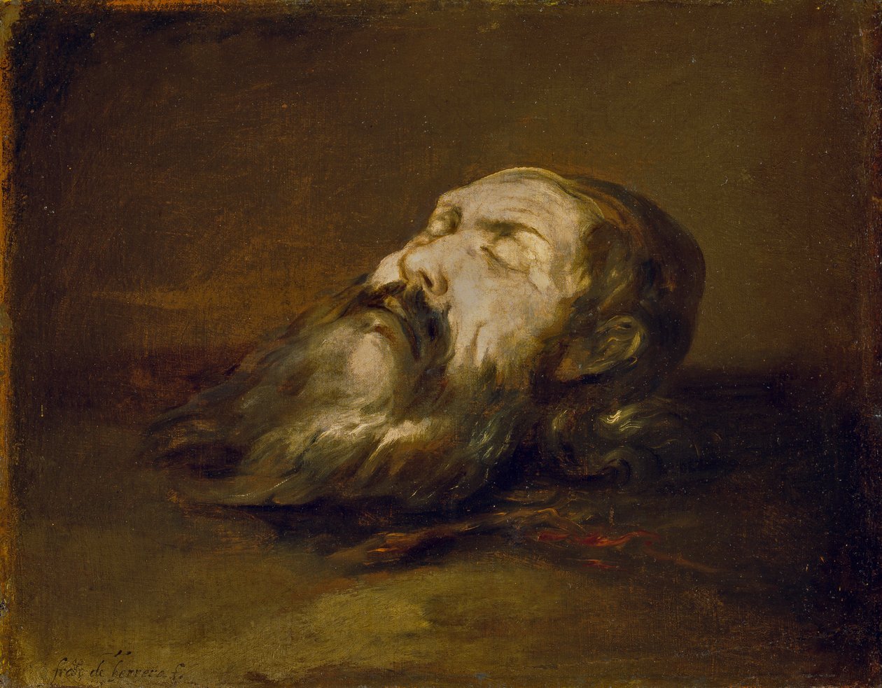 Slaktet helgenhode av Francisco Herrera the Elder