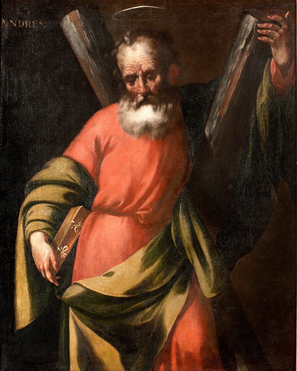 St Andrew av Francisco Herrera the Elder