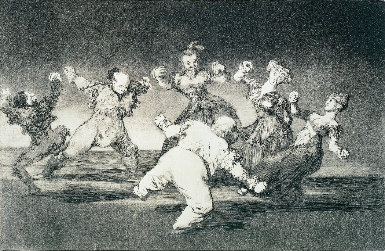 Disparate Alegre (Merry Folly) av Francisco de Goya
