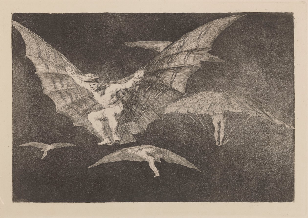 En måte å fly på av Francisco Jose de Goya y Lucientes
