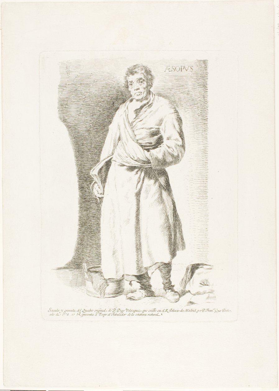 Aesop av Francisco Jose de Goya y Lucientes