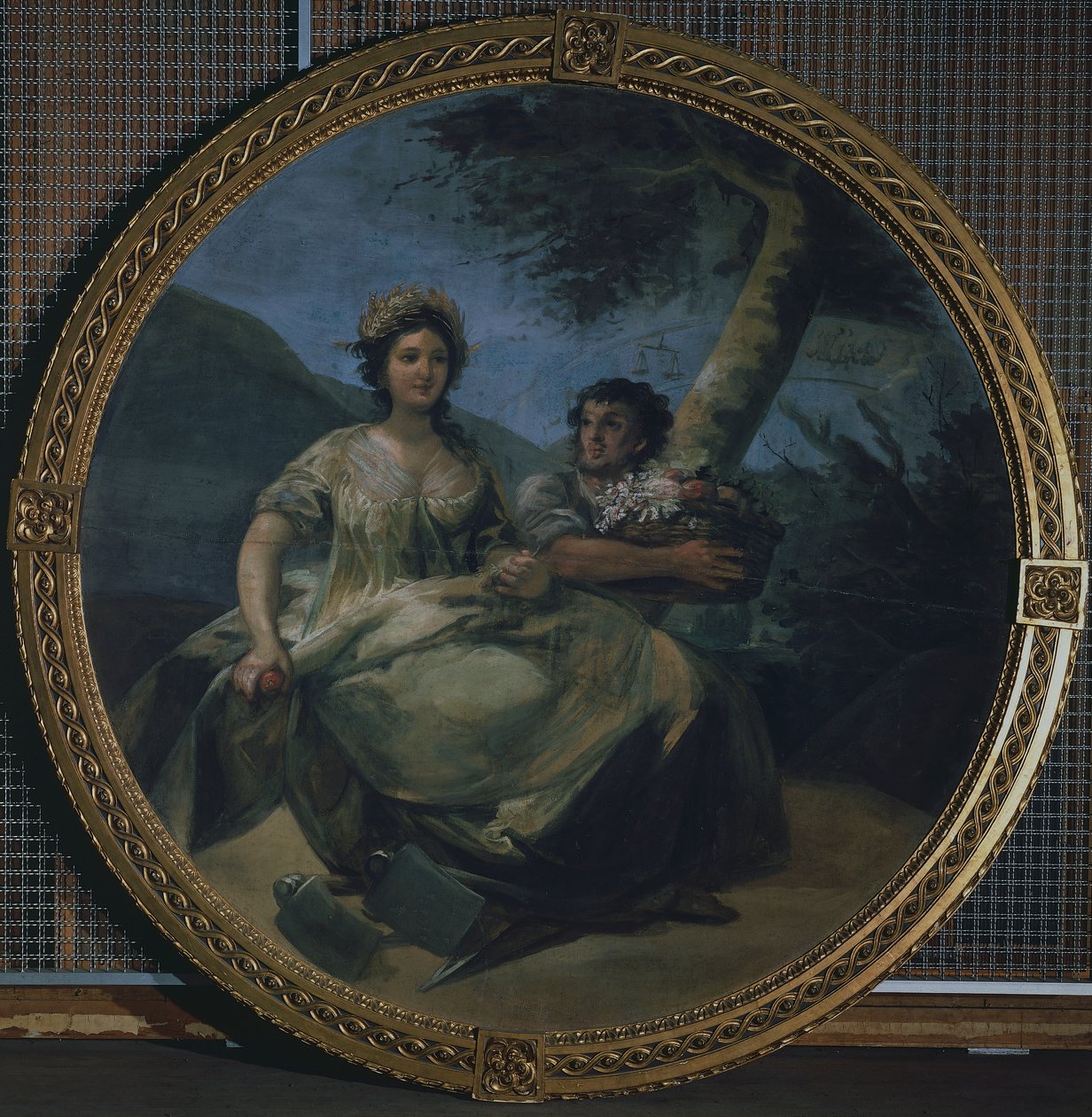 Allegory of agriculture, ca. 1805 (tempera på lerret) av Francisco Jose de Goya y Lucientes