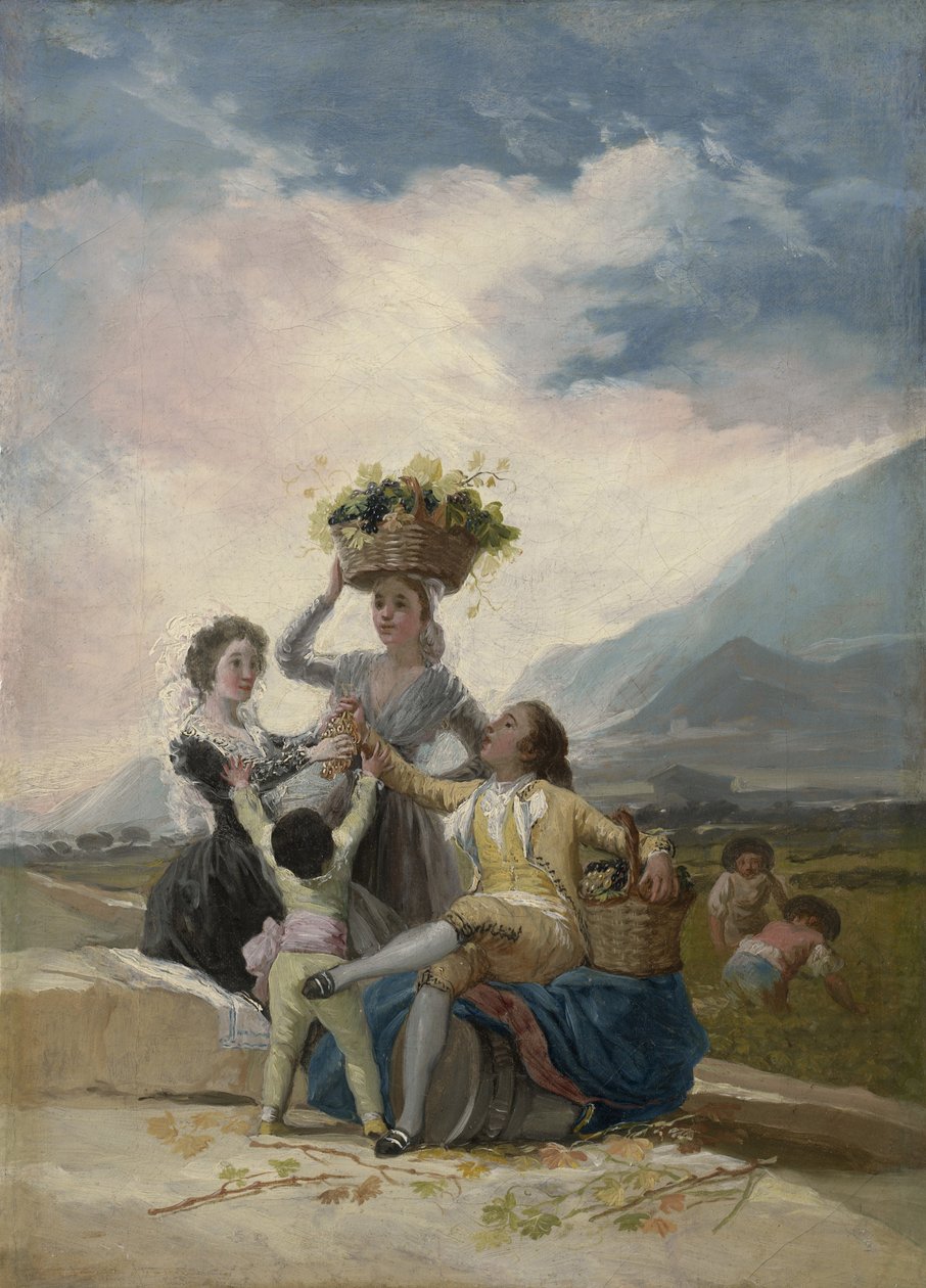 Høsten, 1786 av Francisco de Goya