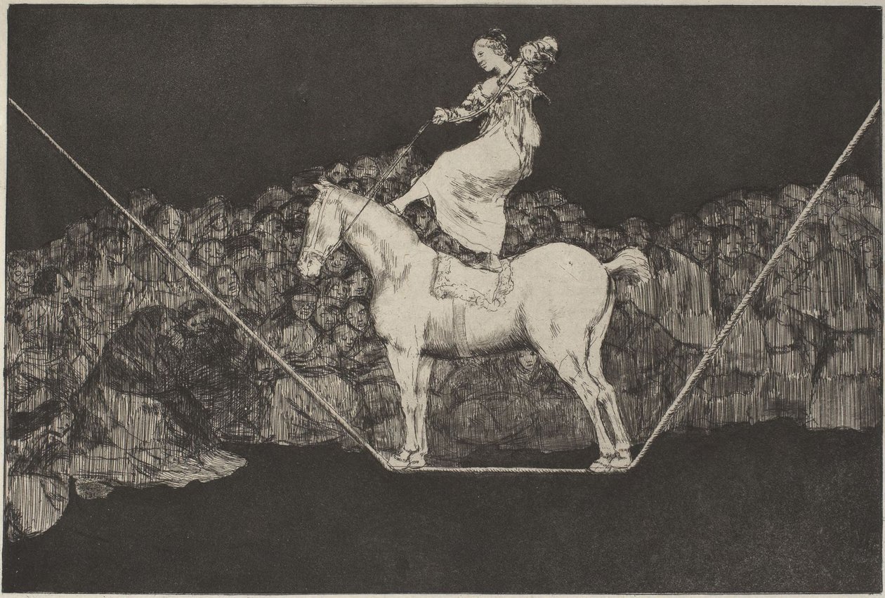 Punktlig dårskap av Francisco Jose de Goya y Lucientes