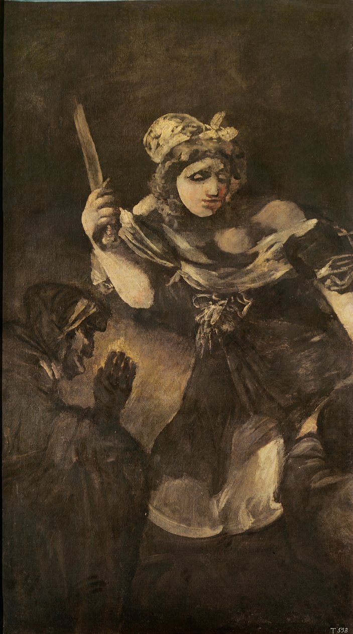 Judith og Holofernes (olje på lerret) av Francisco Jose de Goya y Lucientes