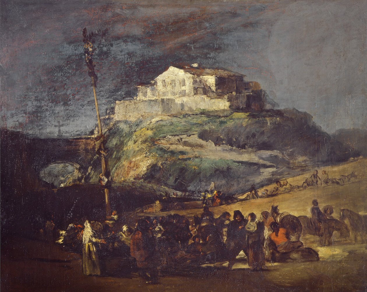 Fettstangen av Francisco Jose de Goya y Lucientes