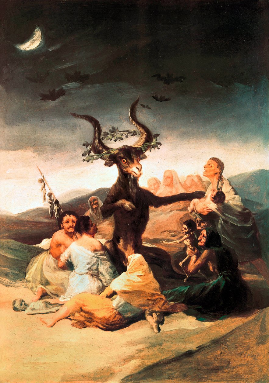""Heksenes sabbat"" av Francisco de Goya