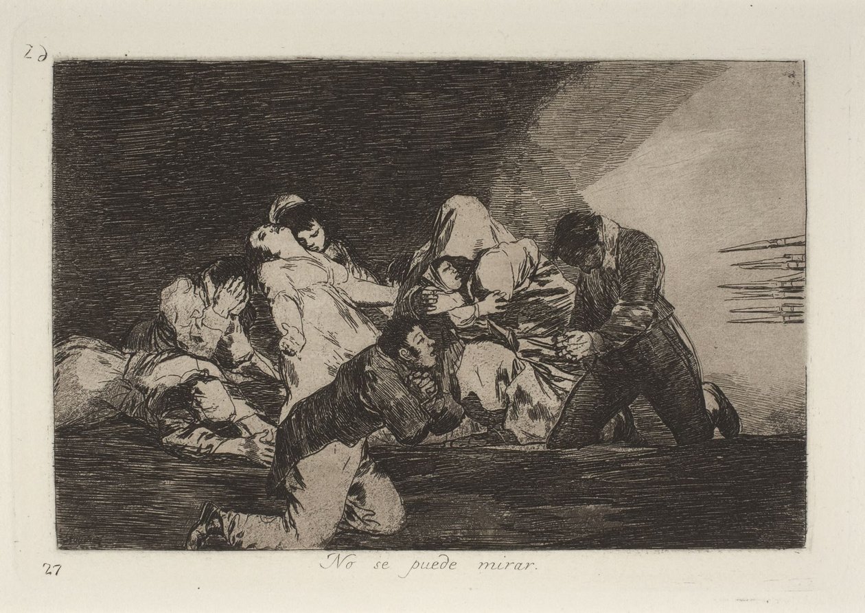 Man kan ikke se på av Francisco Jose de Goya y Lucientes