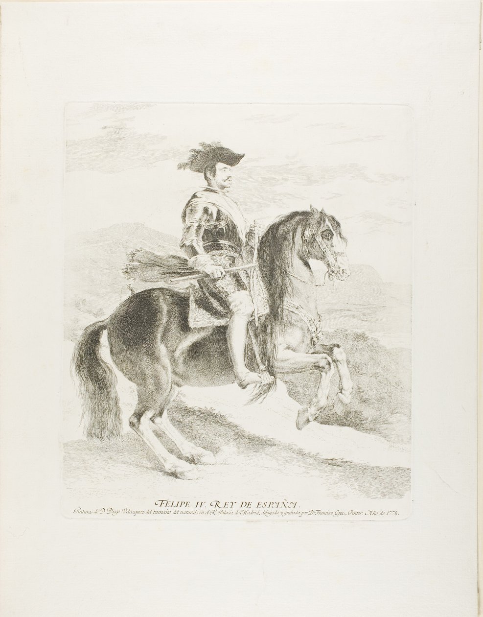 Philip V av Francisco Jose de Goya y Lucientes