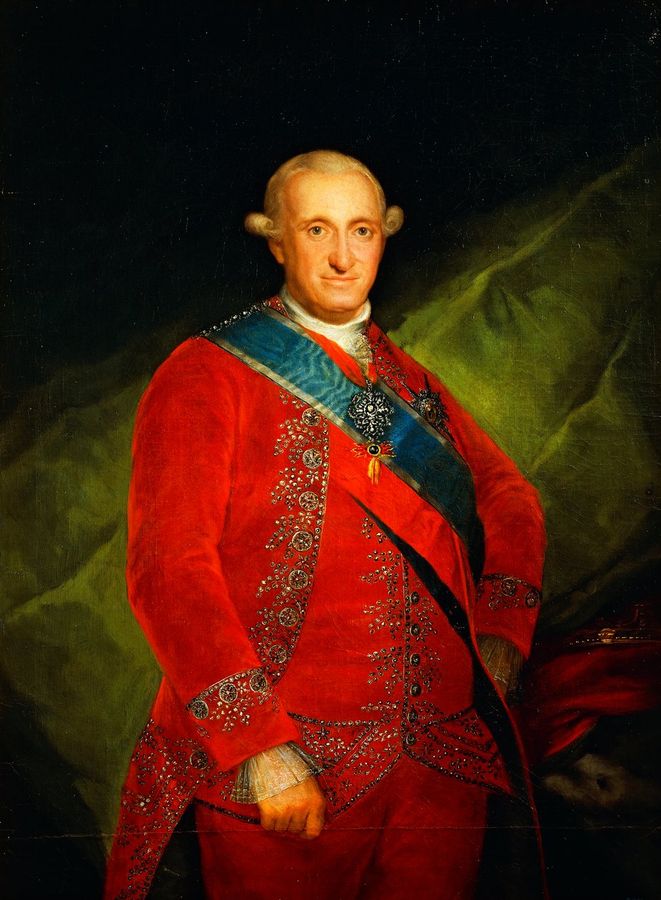 Portrett av Charles IV av Bourbon (Portici av Francisco Jose de Goya y Lucientes