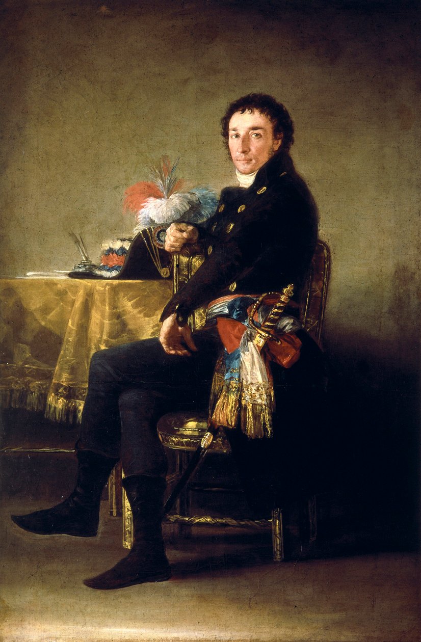 Portrett av Ferdinand Guillemardet av Francisco de Goya