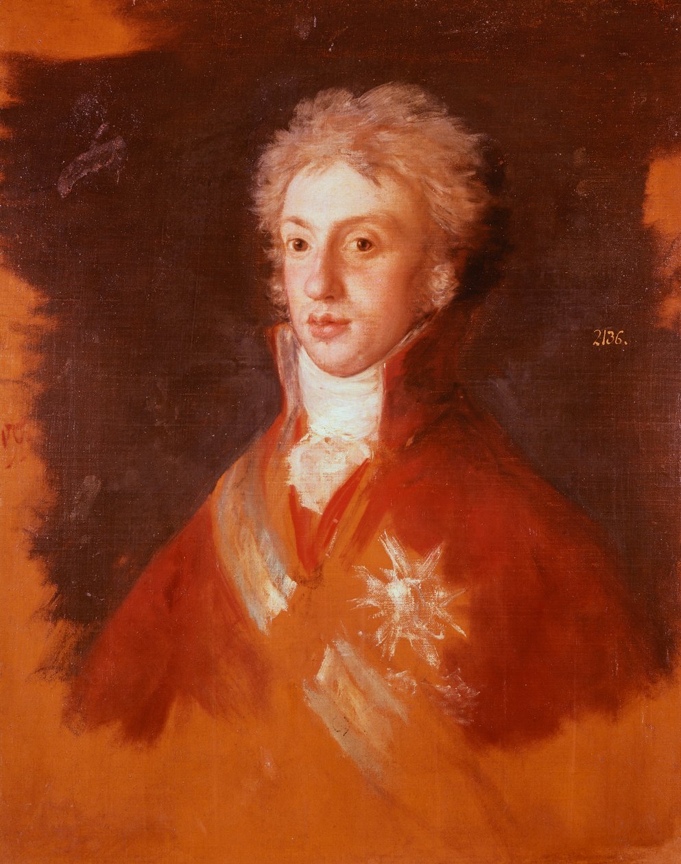 Portrett av Luigi di Borbone-Parma, av Francisco de Goya (1746-1828), Study for Family of Charles IV av Francisco Jose de Goya y Lucientes
