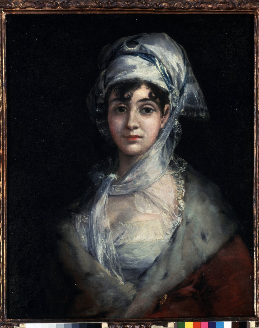 Portrett av skuespillerinnen Antonia Zarate av Francisco de Goya