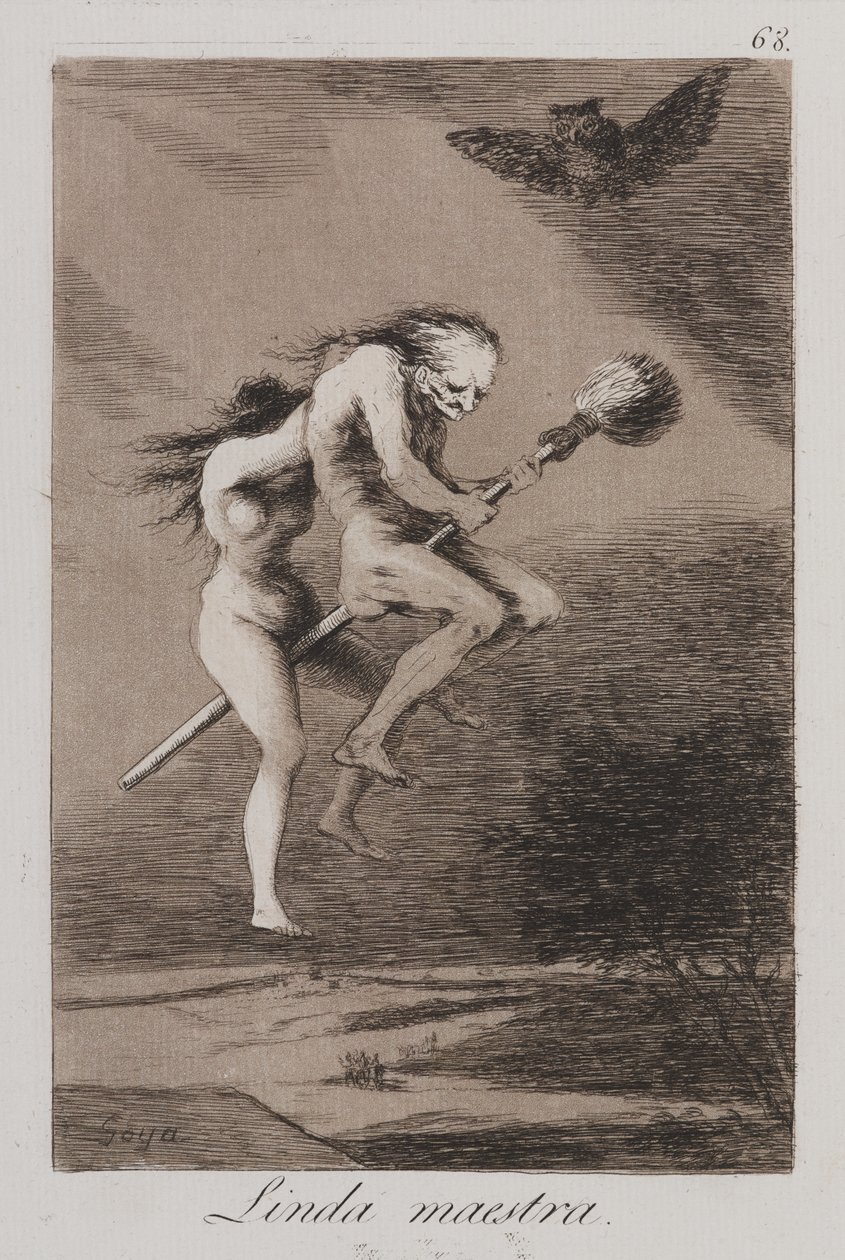 Flott lærer! (Linda maestra!) av Francisco de Goya