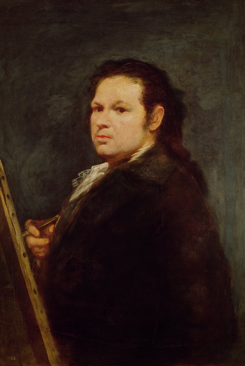 Selvportrett av Francisco de Goya