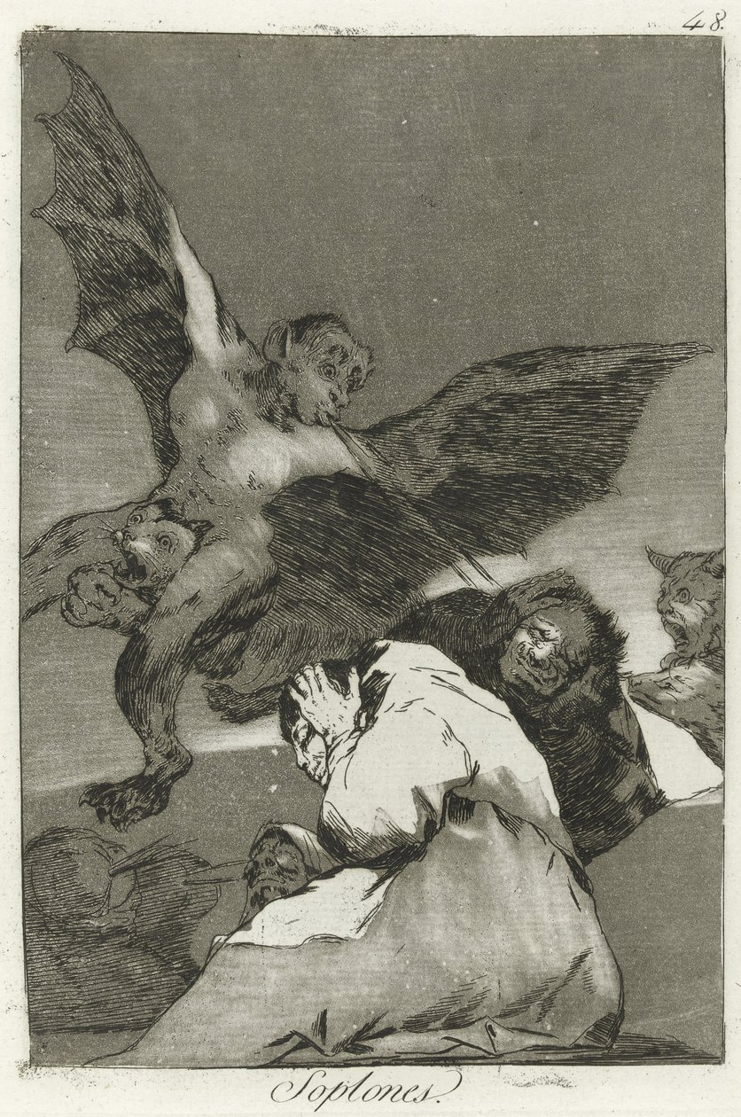 Snitches, Los Caprichos av Francisco de Goya