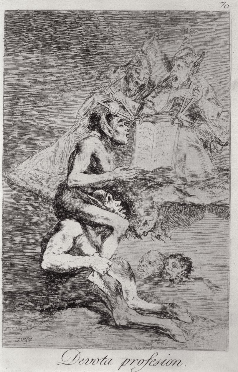 The Devout Profession, plate 70 av 