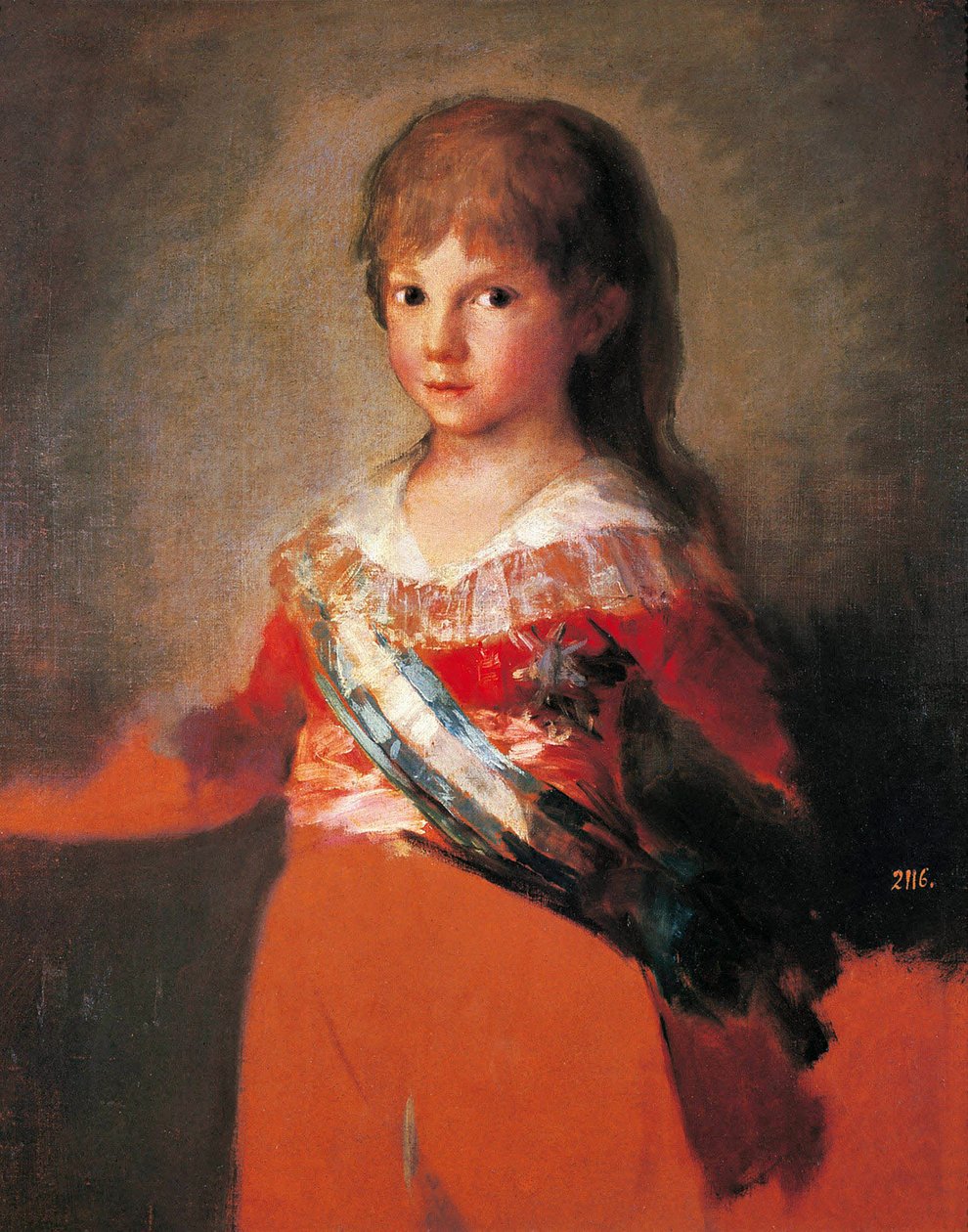 The Infante Francisco de Paula, 1800 av Francisco de Goya