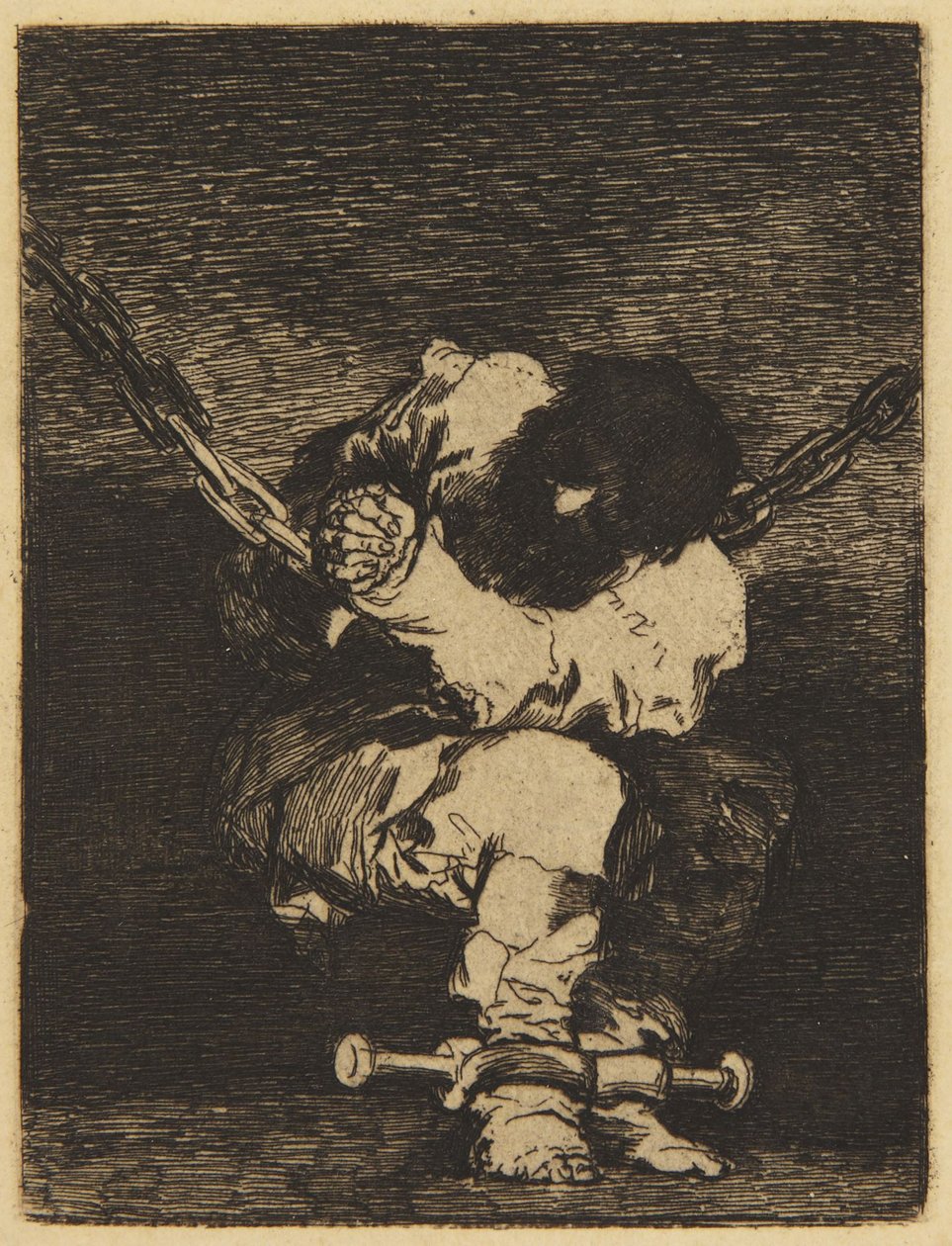 Den lille fangen (Delteil XIV, nr. 31; Harris 26) av Francisco Jose de Goya y Lucientes