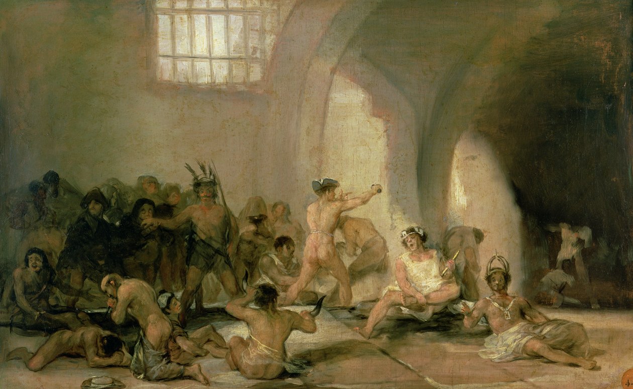 Galehuset av Francisco de Goya