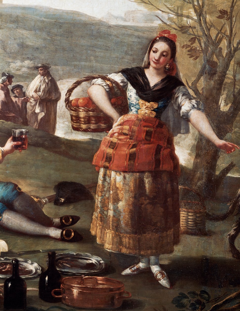 Den oransje selgeren av Francisco Jose de Goya y Lucientes