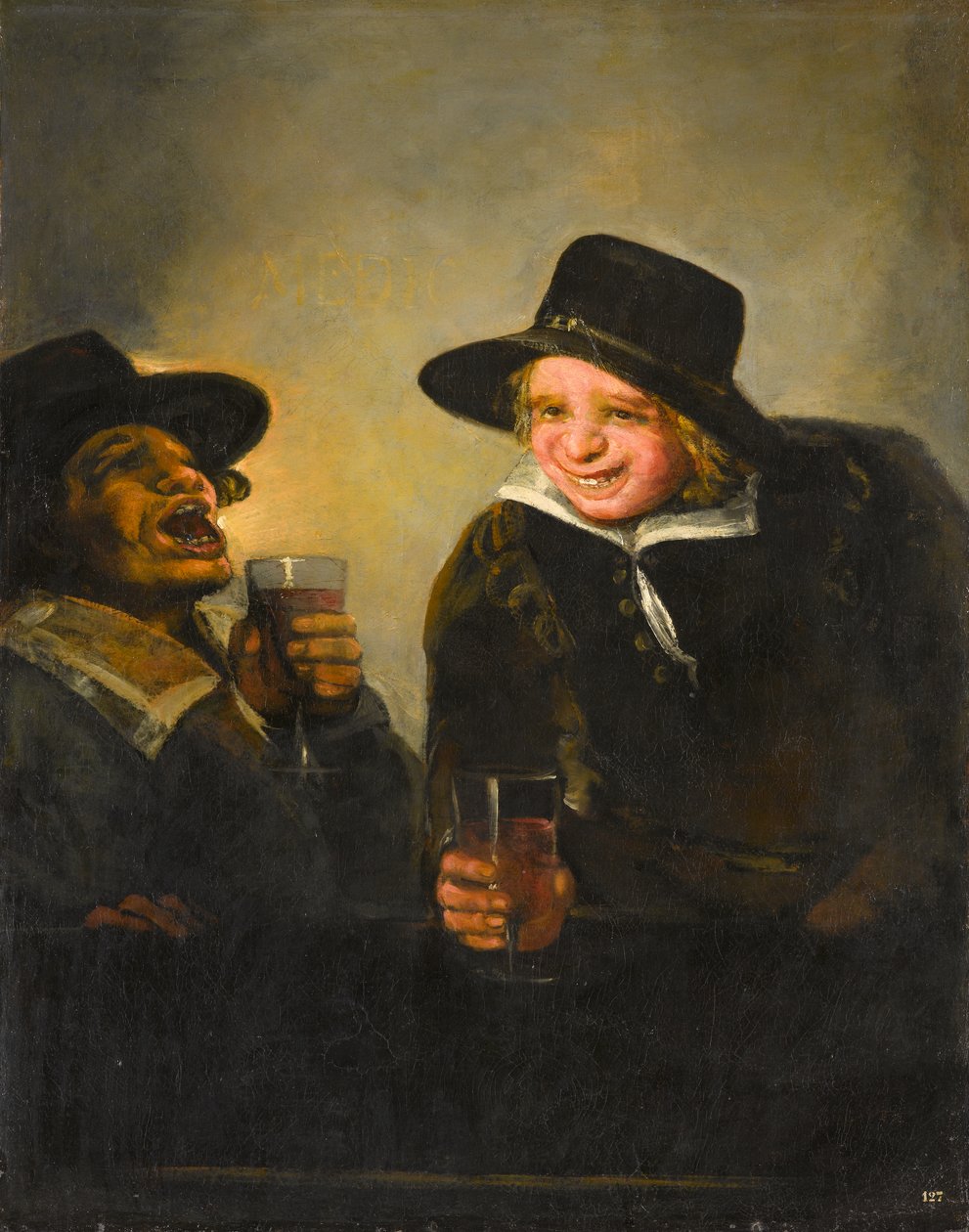 The Topers, rundt 1850 (olje på lerret) av Francisco Jose de Goya y Lucientes