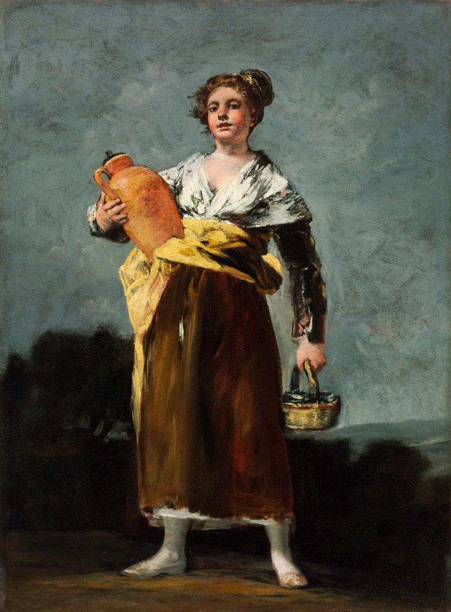 The Water Carrier, ca. 1808-12 (olje på lerret) av Francisco de Goya