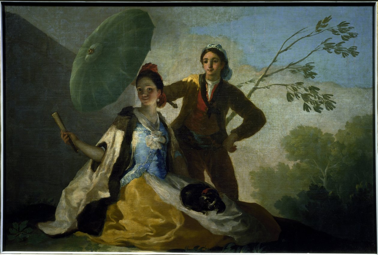 Parasollen - Maleri av Francisco Goya y Lucientes av Francisco de Goya