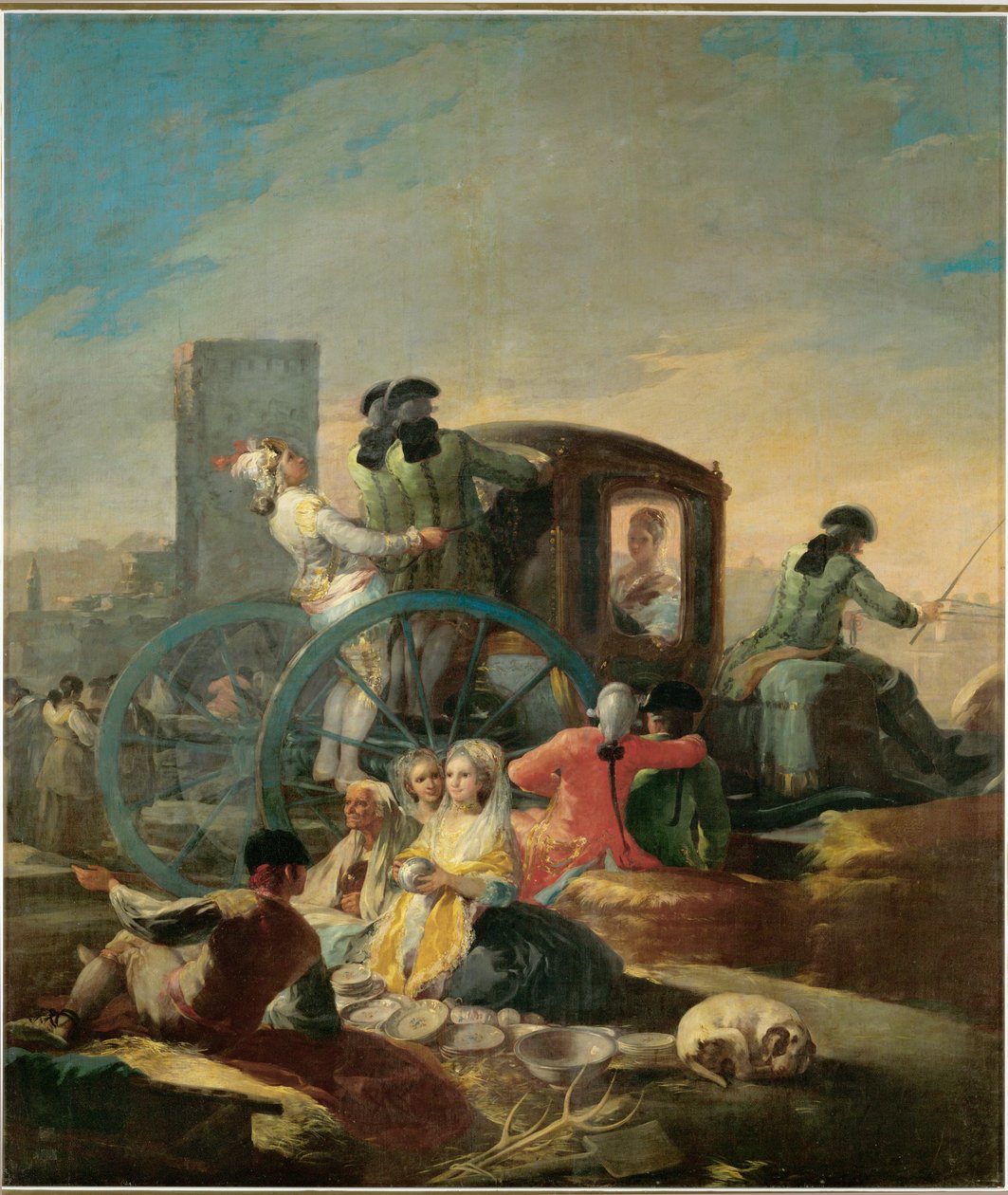 Keramikeren, tegneserie for billedvev til Prado-palasset (maleri på lerret) av Francisco Jose de Goya y Lucientes