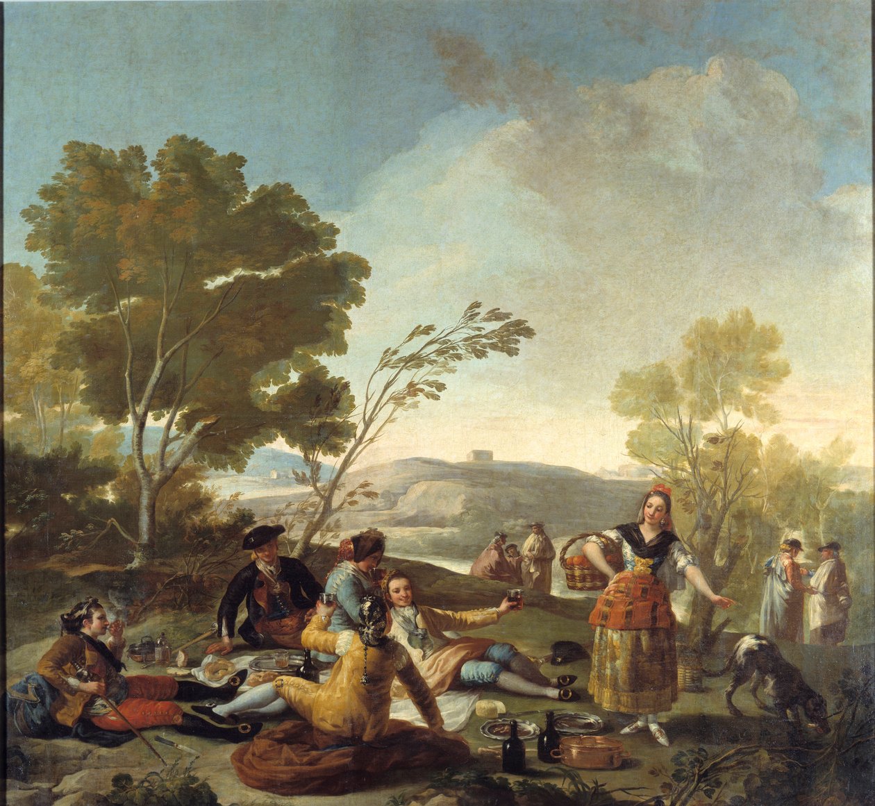 Reis ham. Maleri av Francisco De Goya (1746–1828) av Francisco de Goya