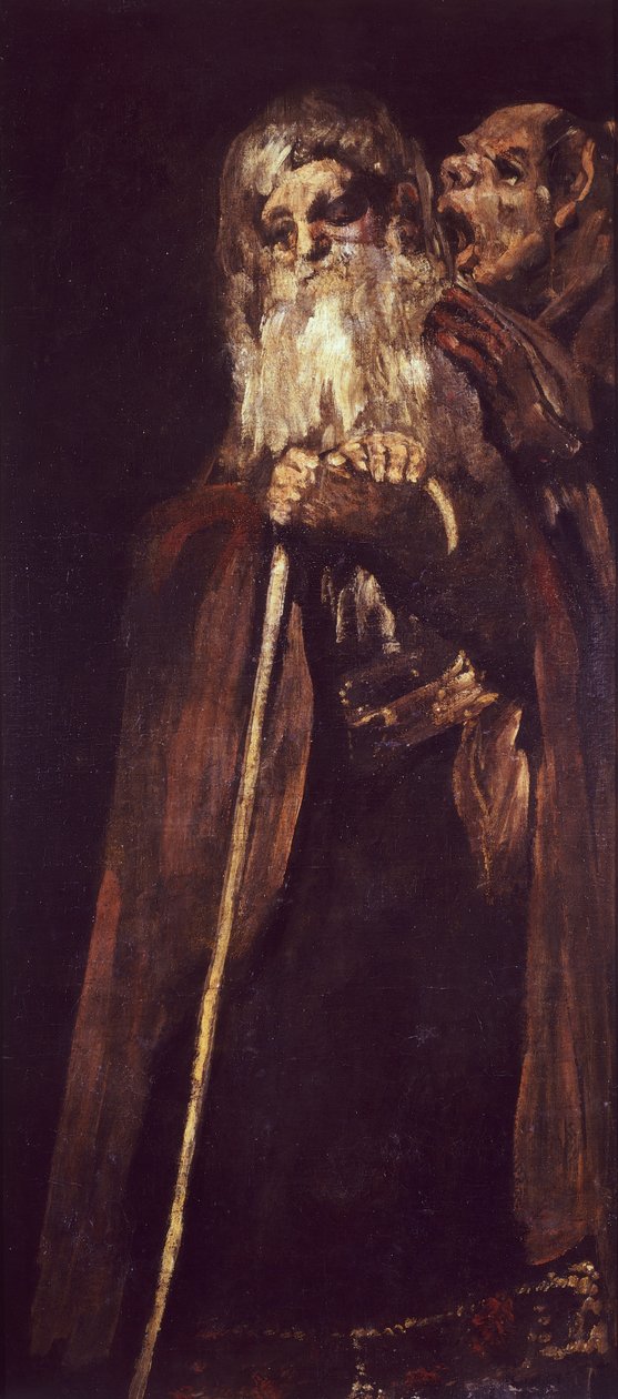 To brødre, av Francisco de Goya (1746-1828) av Francisco Jose de Goya y Lucientes